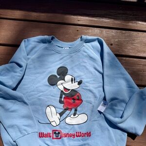 Disney Blue Mickey Mouse Sweatshirt